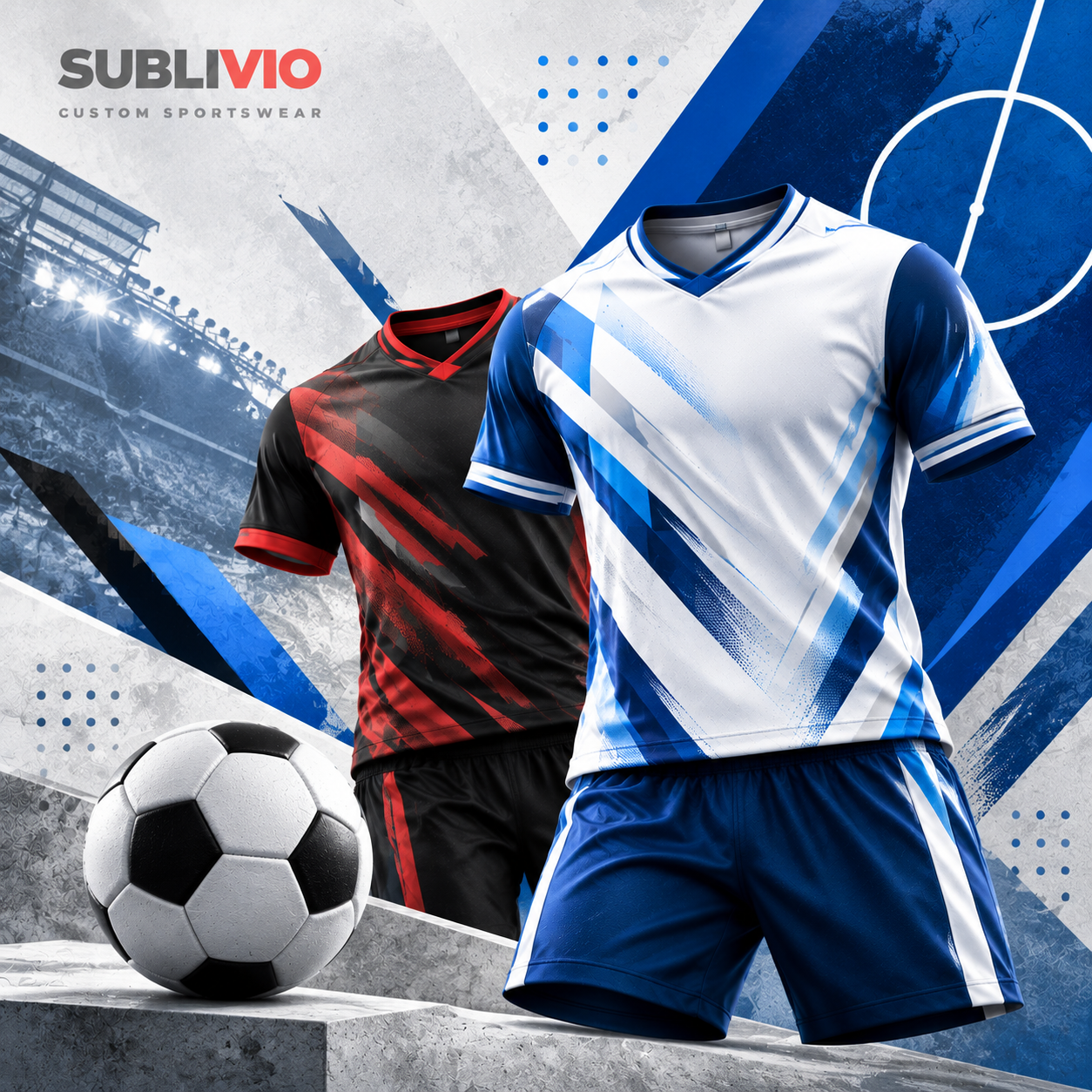 Soccer custom sportswear